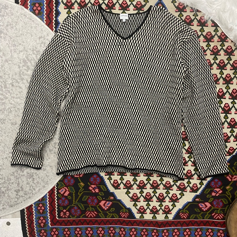 Giorgio Armani V-Neck Sweater
